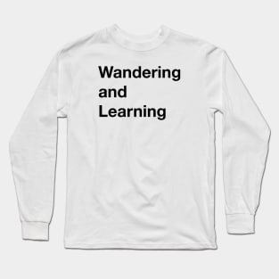 Wandering Long Sleeve T-Shirt